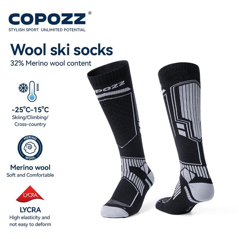 Thermal Sock Winter - COPOZZ laine mérinos hiver chaussettes de
