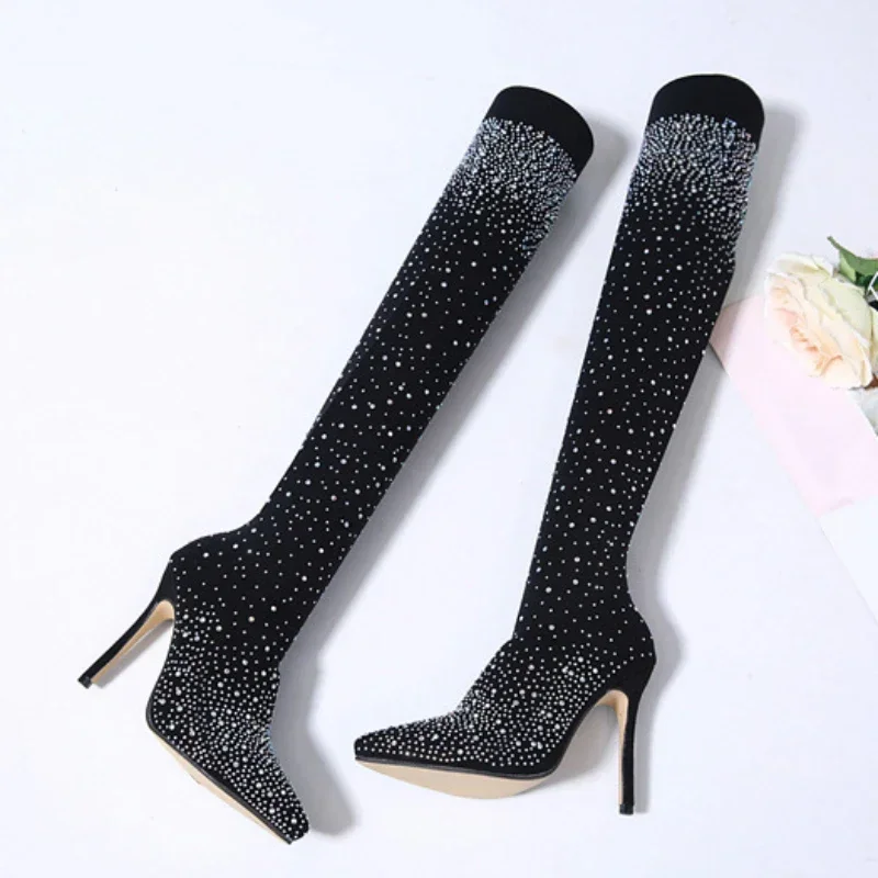 Bottes au dessus du genou pour - Knee High Sock Women avis et prix