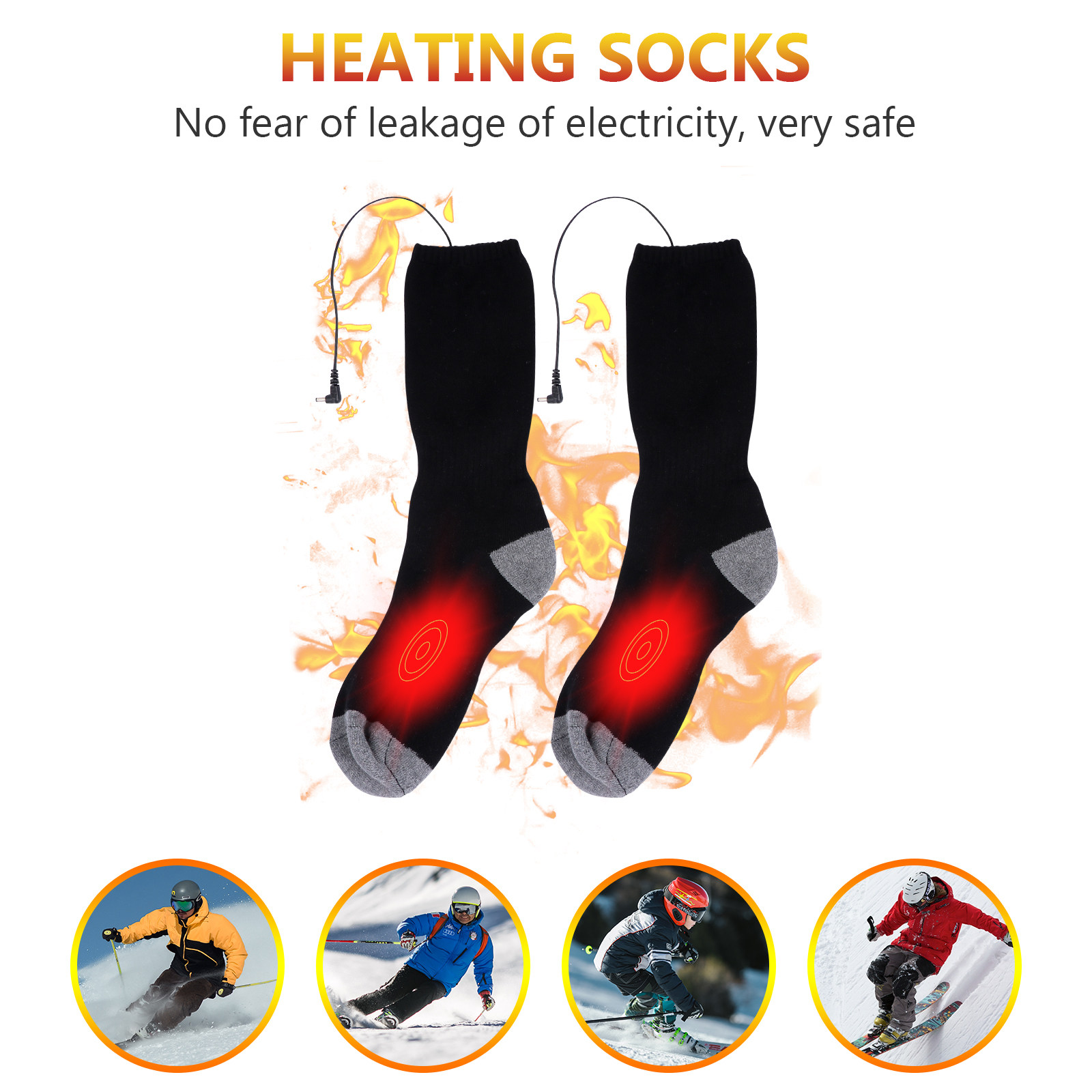 1 paire de chaussettes chauffa - Thermal Sock Winter avis et prix