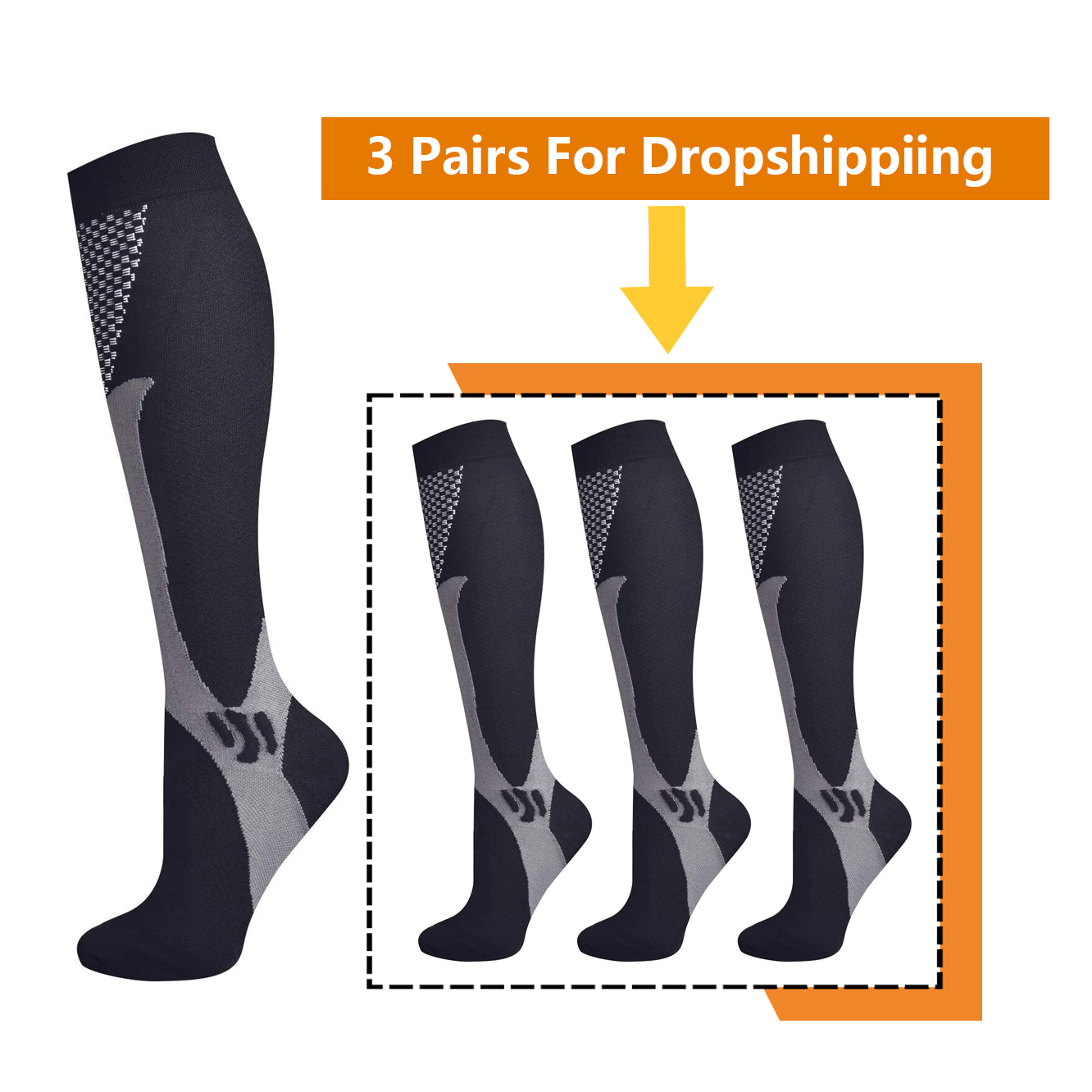 Brothock-Chaussettes de Compre - Compression Sock Medical avis et prix