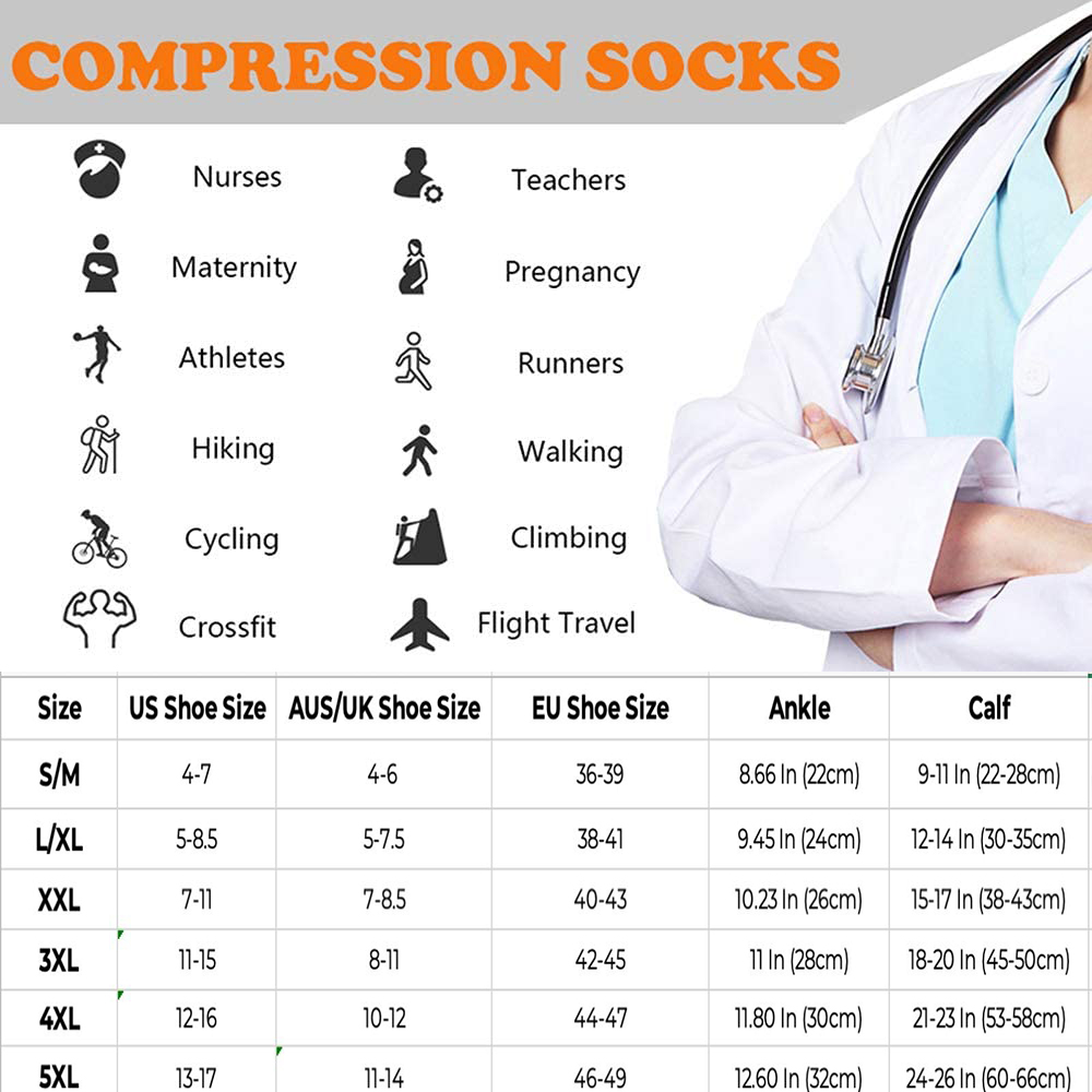 Brothock-Chaussettes de Compre - Compression Sock Medical avis et prix