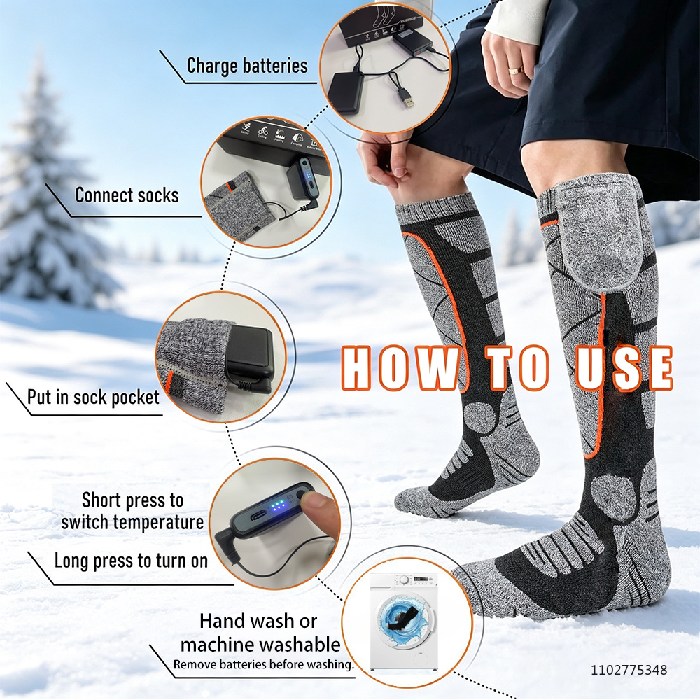 Nouvelles chaussettes chauffan - Thermal Sock Winter avis et prix