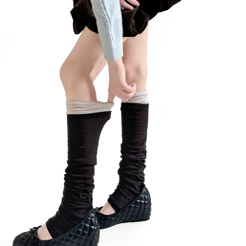 Guêtres amples à revers pour f - Boot Sock Slouchy avis et prix
